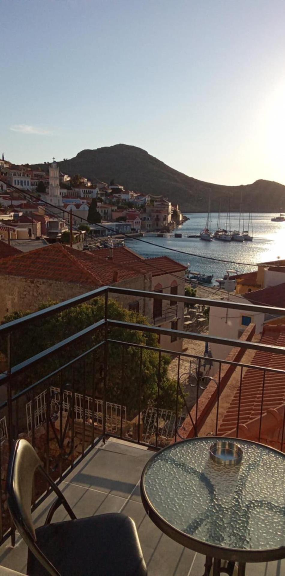 Occasus Room Chalki Town Exterior foto