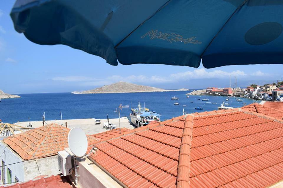 Occasus Room Chalki Town Exterior foto